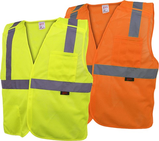 Standard Class 2 Five Point Breakaway Vest | GSS Safety