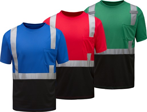 Non-ANSI Short Sleeve Shirt with Reflective Tape | GSS Safety