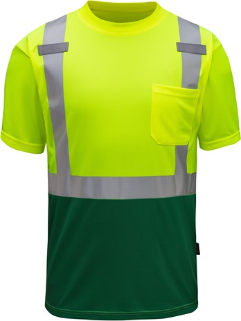 Multi Color Short Sleeve Safety T-shirt | GSS Safety